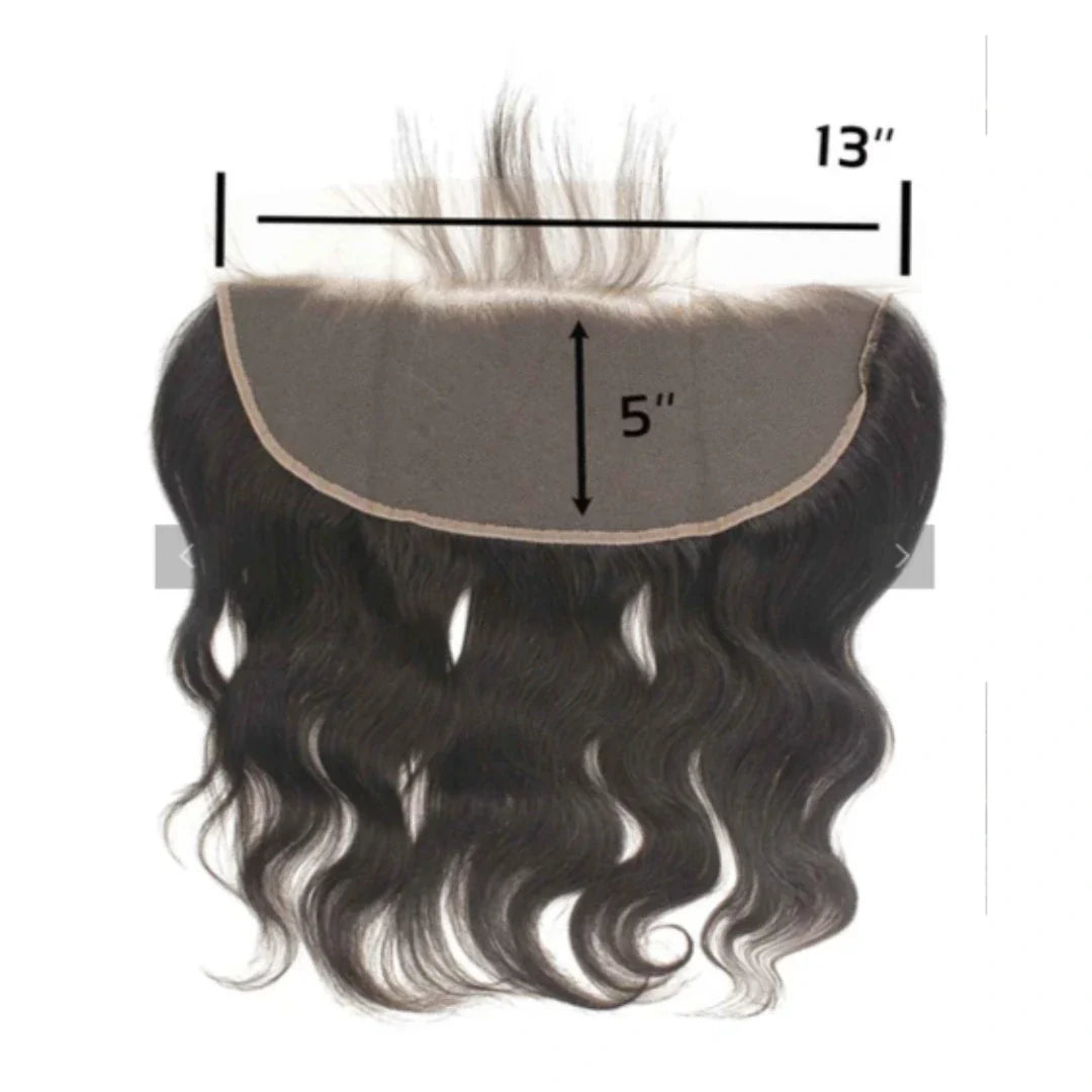 RIO 100% Brazilian Remy Virgin Human Hair 13X5 Frontal - BODY WAVE 14