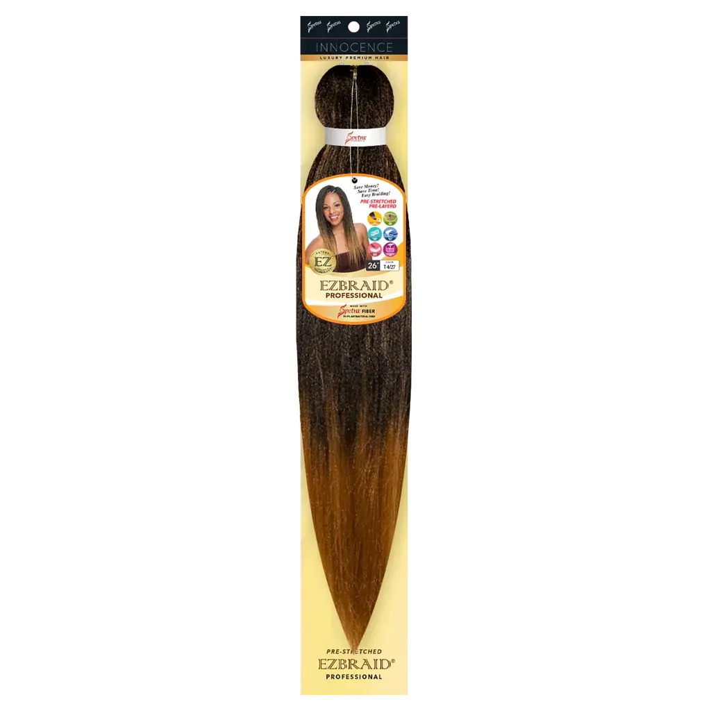 6 packs of Innocence Hair Spetra Synthetic Hair Braids Ez Braids Professional ( 20 ) JAHB BEAUTY SUPPLY