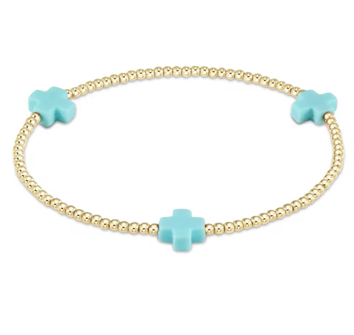 Faith Cross Beaded Waterproof Non-Tarnish Bracelets