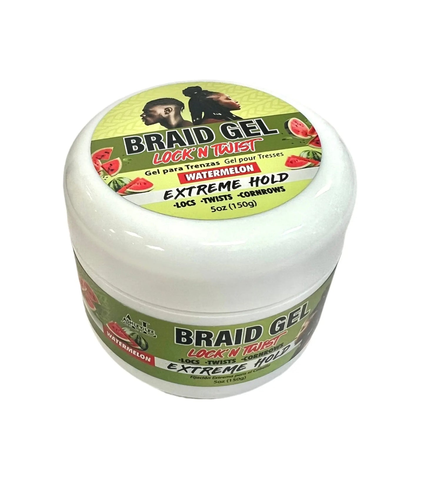 Ashley Lee Lock N' Twist Braid Gel Extreme Hold ( Watermelon) 5 fl oz VIP Extensions
