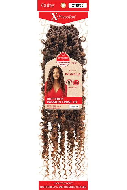 BUTTERFLY PASSION TWIST 18″ JAHB BEAUTY SUPPLY