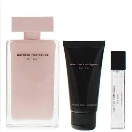 For Her by Narciso Rodriguez for Women 3Pcs Set EDP Spray