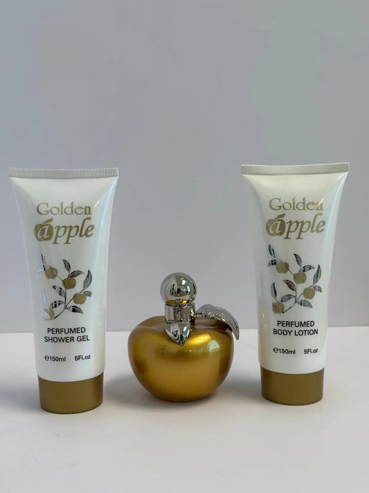 Golden Apple For Women EDP Spray (3pc Gift Set)