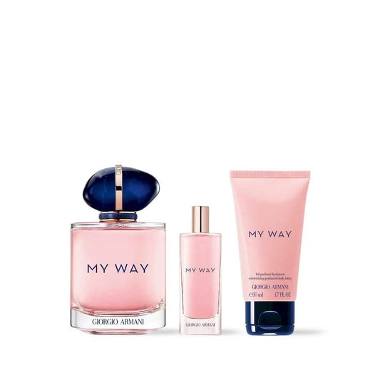 My Way By Giorgio Armani For Women EDP Spray (3pc Gift Set)