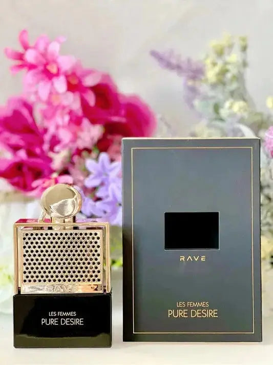 Rave Pure Desire Gold By Lattafa For Women 3.4oz EDP Spray perfumesandrea