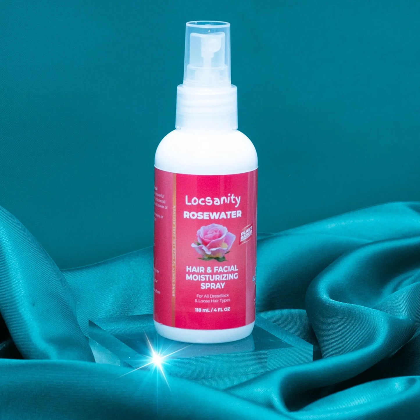 Rosewater Hair and Facial Daily Moisturizing/Refreshing Spray Locsanity