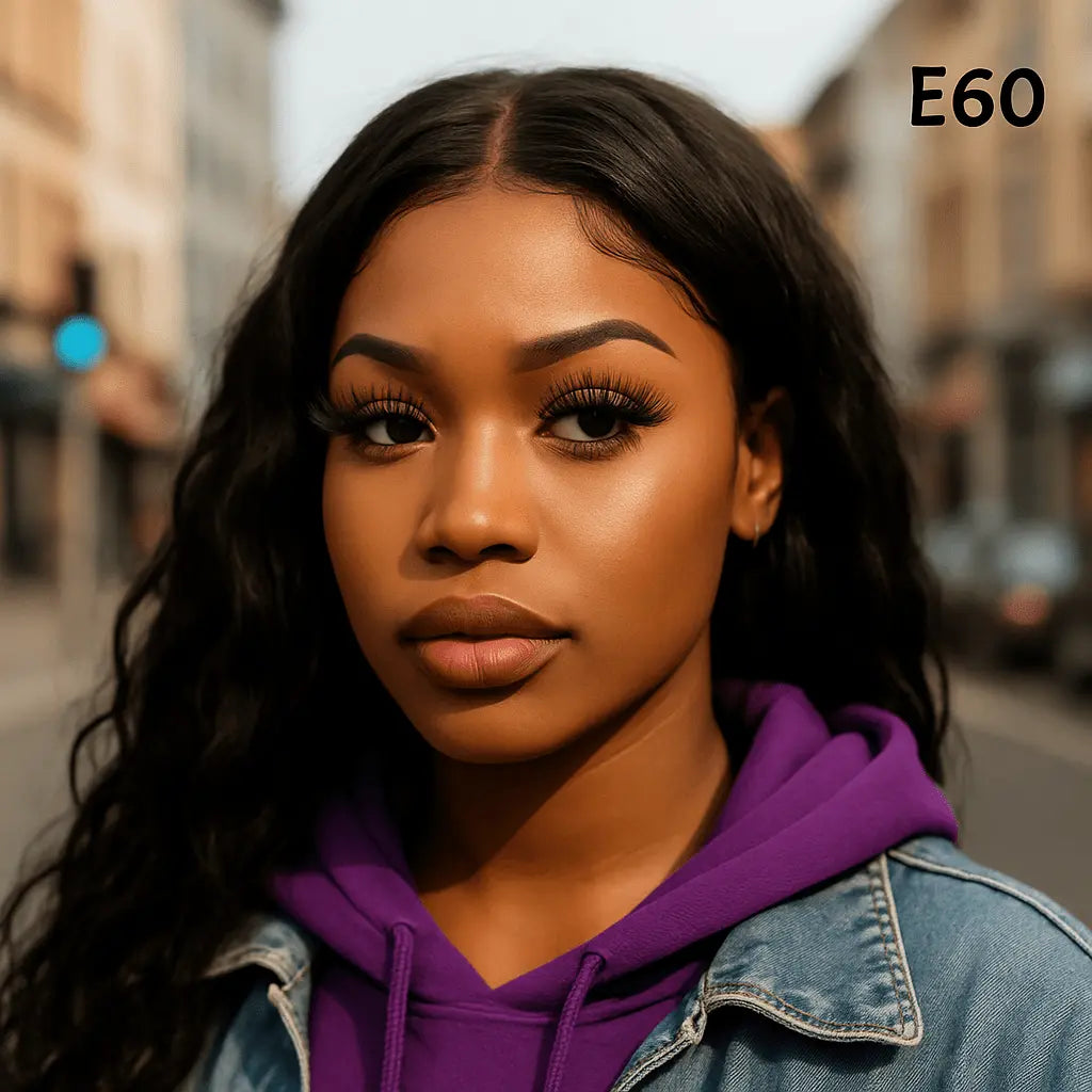 Royal Flutter – E60 Luxe Strip Lash Crown'd Cuties