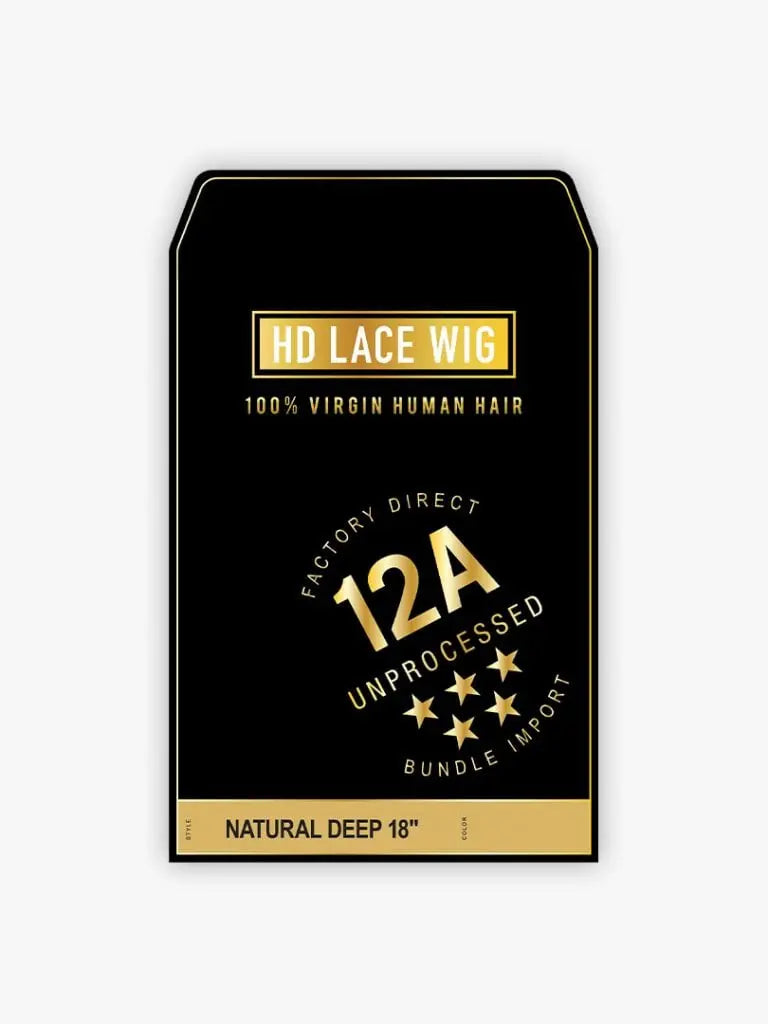 Sensationnel 12A 13x4 HD Lace Wig Natural Deep 18" JAHB BEAUTY SUPPLY