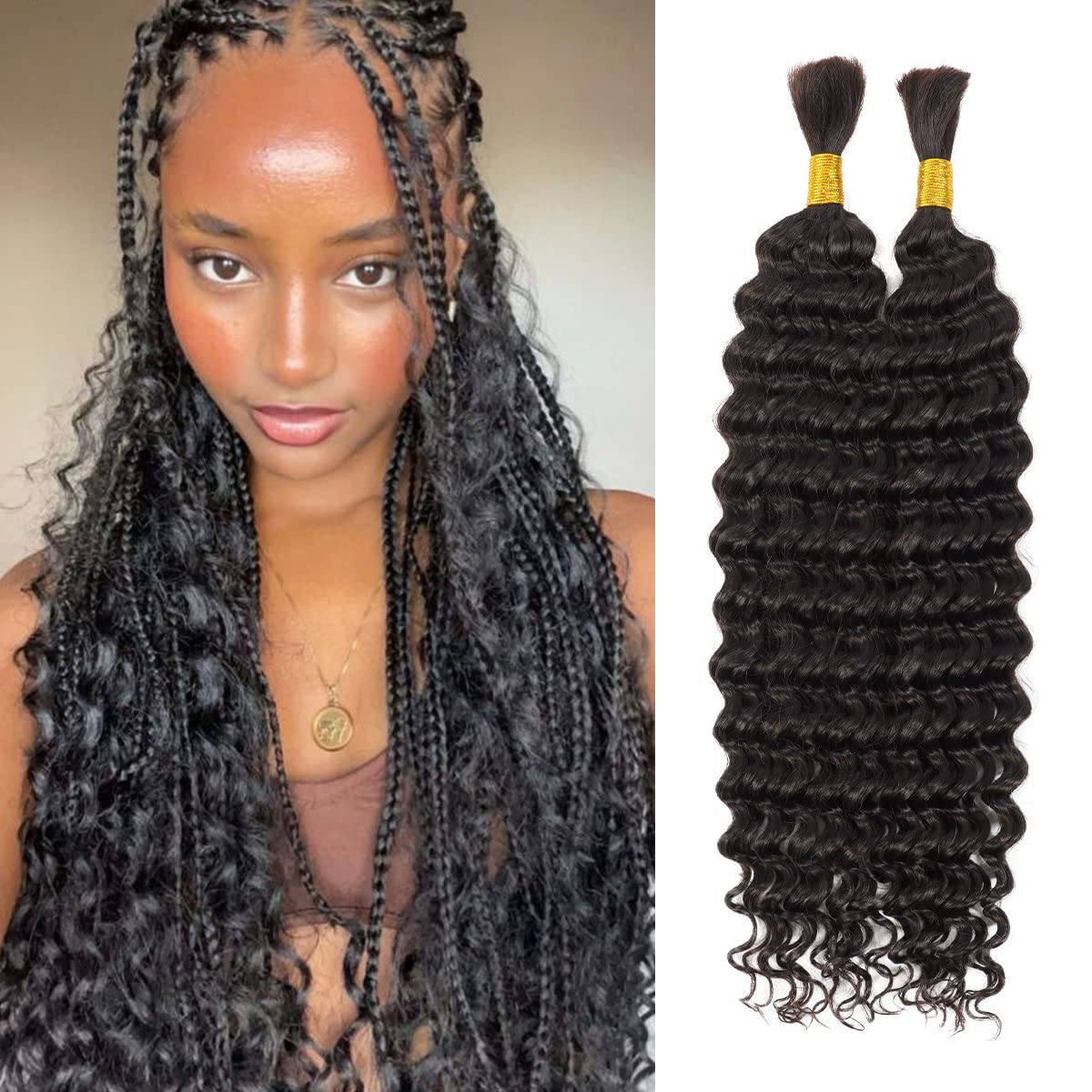 Unique's New Deep Bulk / 100% Human Hair 24''