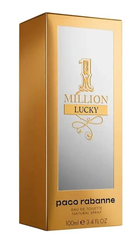 1 Million Lucky By Paco Rabanne For Men 3.4oz EDT Spray perfumesandrea