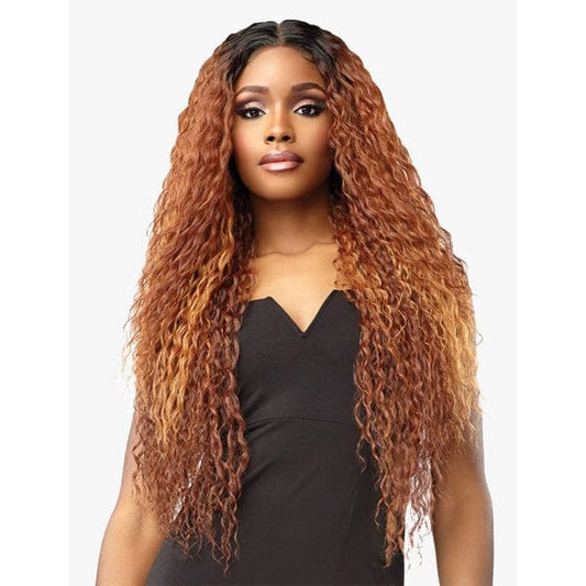 Sensationnel Synthetic Vice HD Lace Deep Part Wig - UNIT 11 (Color: Flamboyage Chocolate
