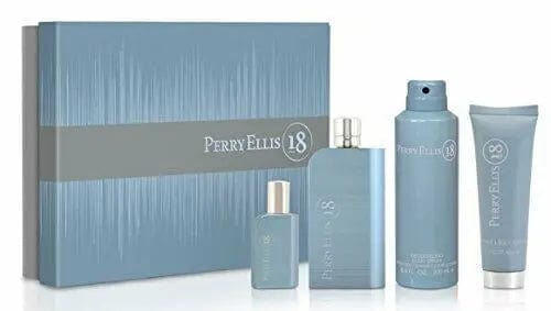 18 By Perry Ellis For Men (4pc Gift Set)