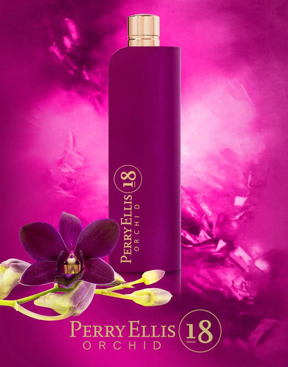 18 Orchid by Perry Ellis 4Pcs Set EDP Spray