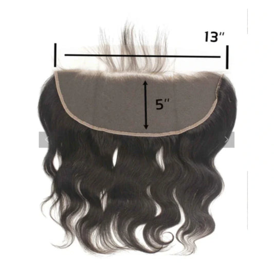 RIO 100% Brazilian Remy Virgin Human Hair 13X5 Frontal - BODY WAVE 14