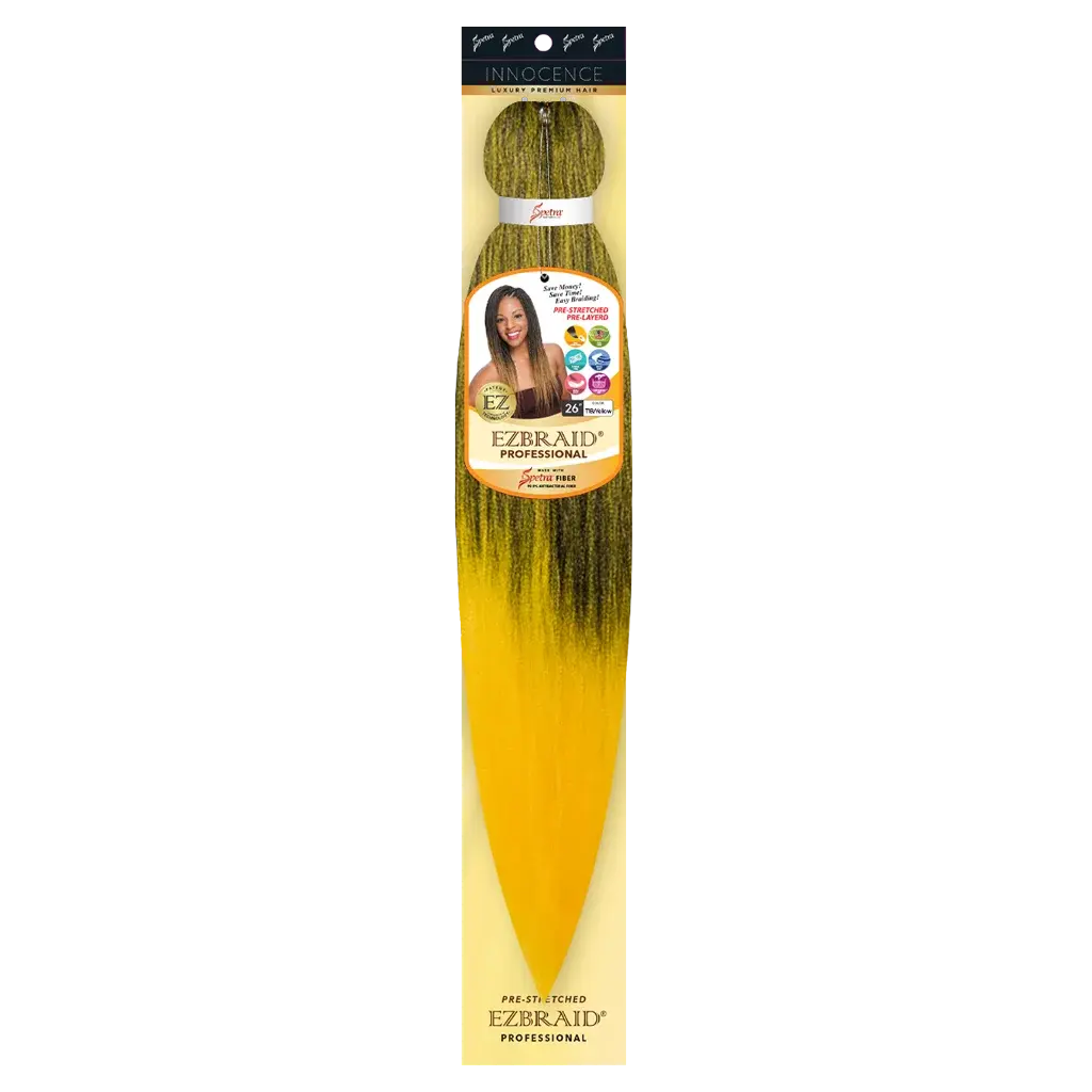 6 packs of Innocence Hair Spetra Synthetic Hair Braids Ez Braids Professional ( 20 ) JAHB BEAUTY SUPPLY