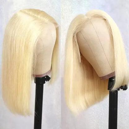 613 Lace Front Bob Wig (Platinum Blonde) Icy Cutie Crown'd Cuties
