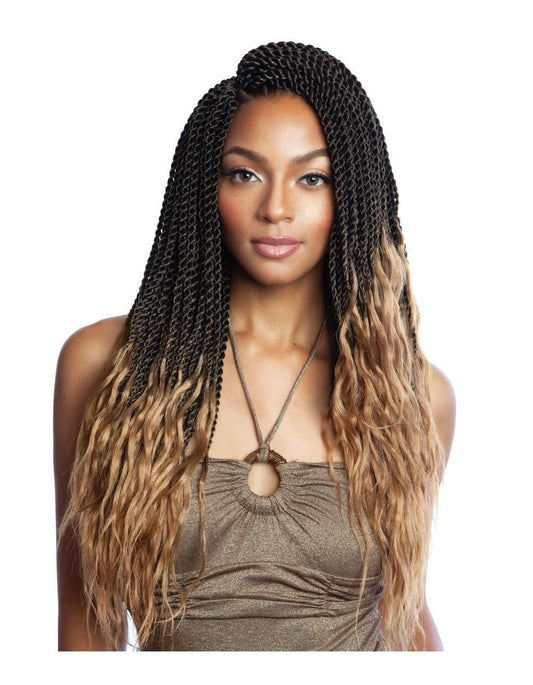 MANE CONCEPT Crochet hair - Afri Naptural 3X Pre-Stretched Kritz Senegal Twist 18"