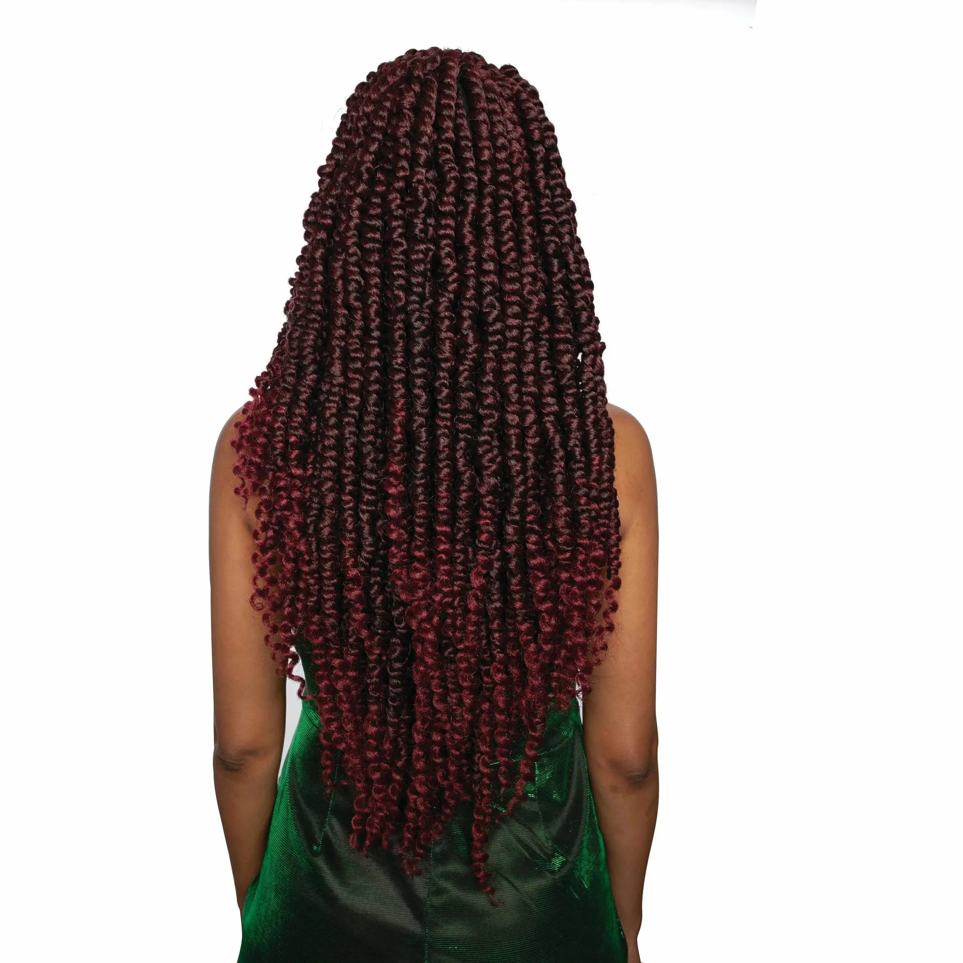 AFRI NAPTURAL: 2X JUMBO NOMADIK TWIST 20" BRAIDING HAIR FOR LESS