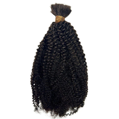 Afro Kinky Bulk 100% Human Braiding Hair Private Label