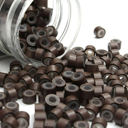 Aluminum Silicone Micro Rings Style ''D'' VIP Extensions