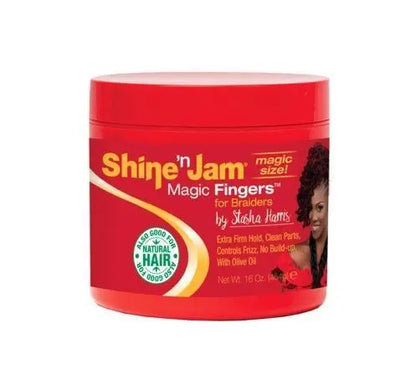 Ampro Shine N Jam Magic Fingers For Braiders Edge Extreme Hold VIP Extensions
