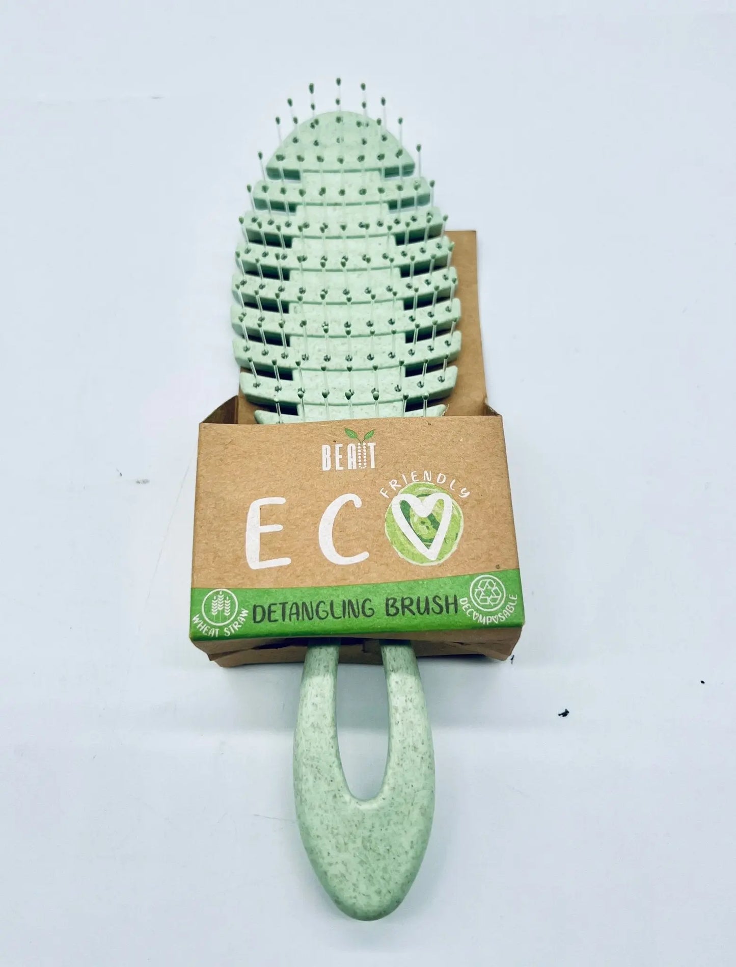 BEAUT WHEAT STRAW DETANGLING FISHBONE BRUSH VIP Extensions