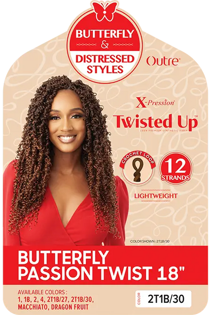 BUTTERFLY PASSION TWIST 18″ JAHB BEAUTY SUPPLY