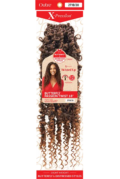 BUTTERFLY PASSION TWIST 18″ JAHB BEAUTY SUPPLY