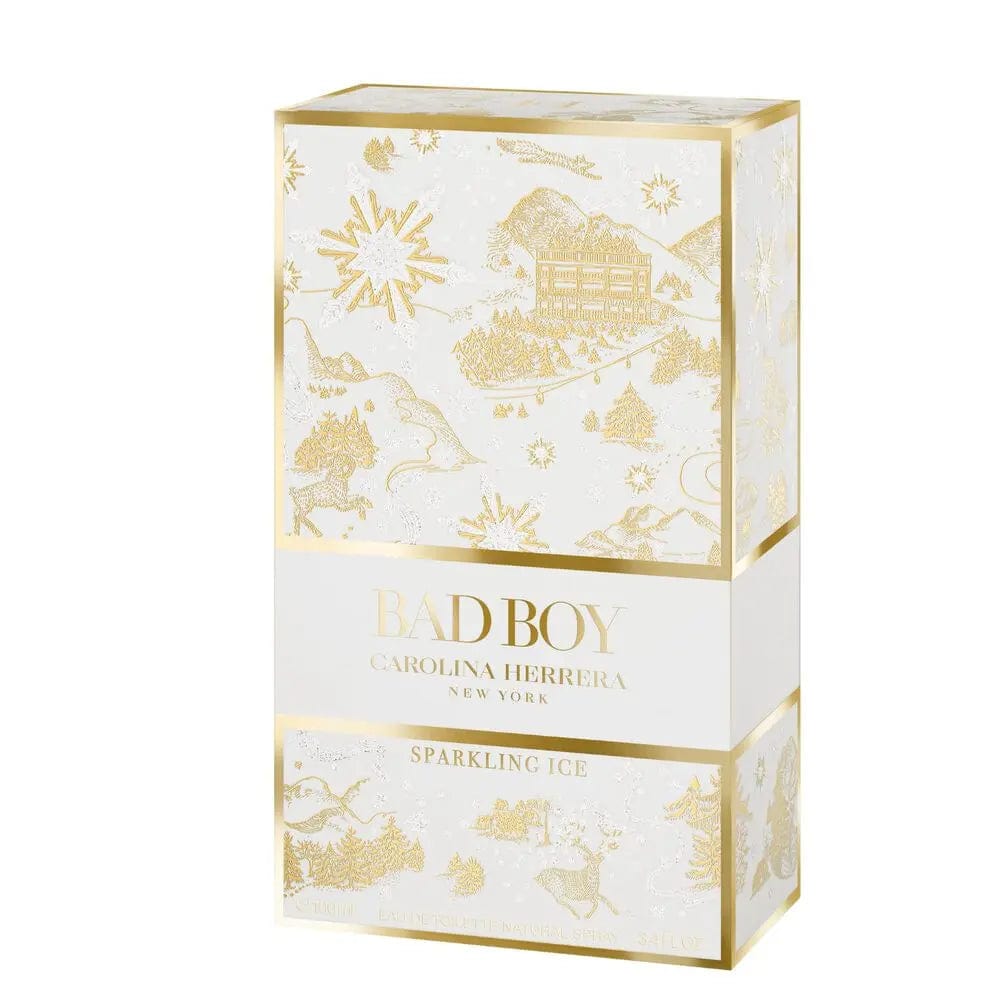 Bad Boy Sparkling Ice By Carolina Herrera For Men 3.4oz EDT Spray