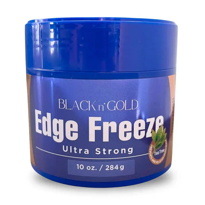 Black 'n Gold EDGE FREEZE GEL 10 FL.OZ. (ULTRA STRONG) JAHB BEAUTY SUPPLY