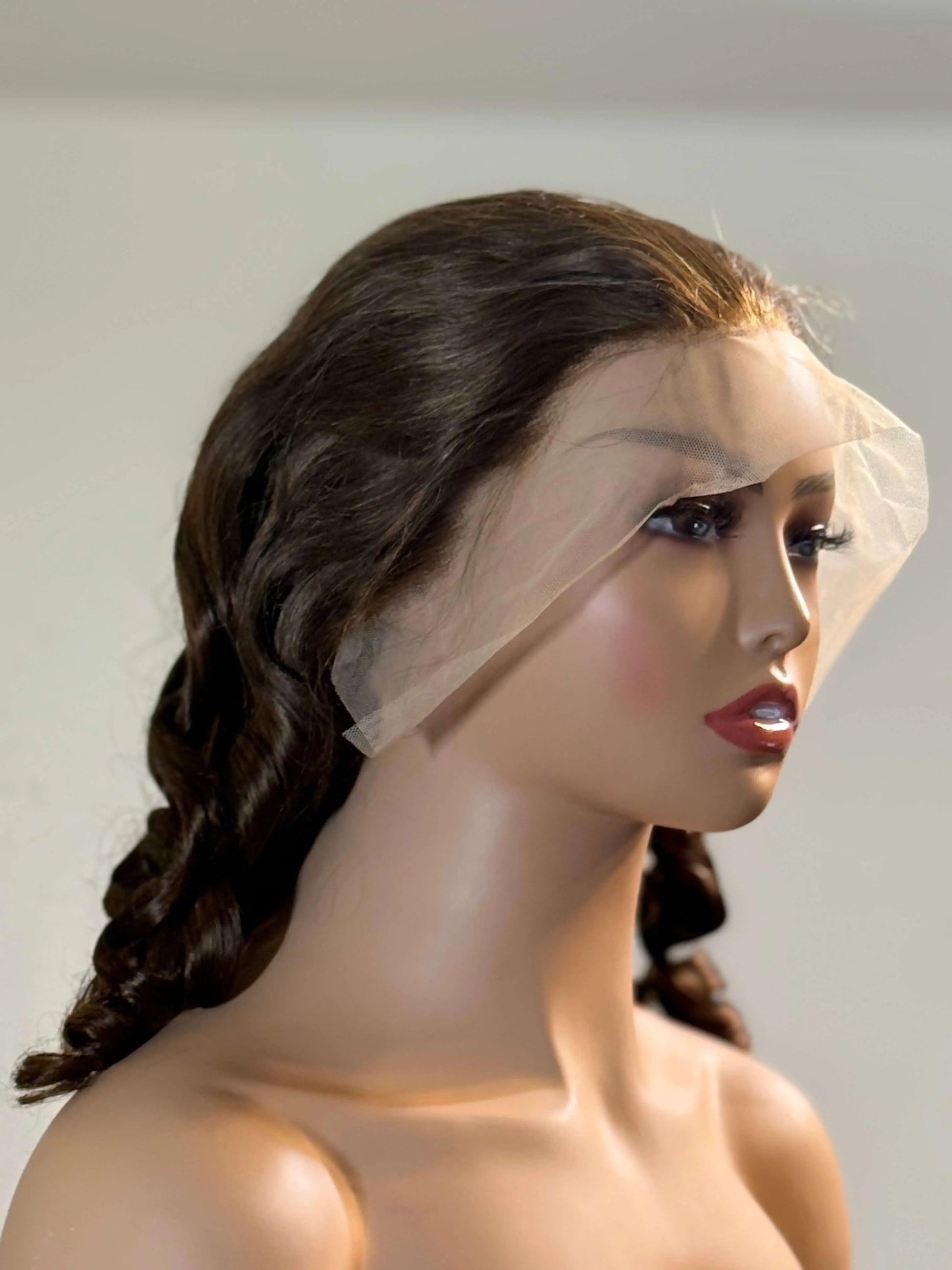 Brown Sugar Bounce – Loose Wave Lace Front Wig (Chocolate Brown) Crown'd Cuties