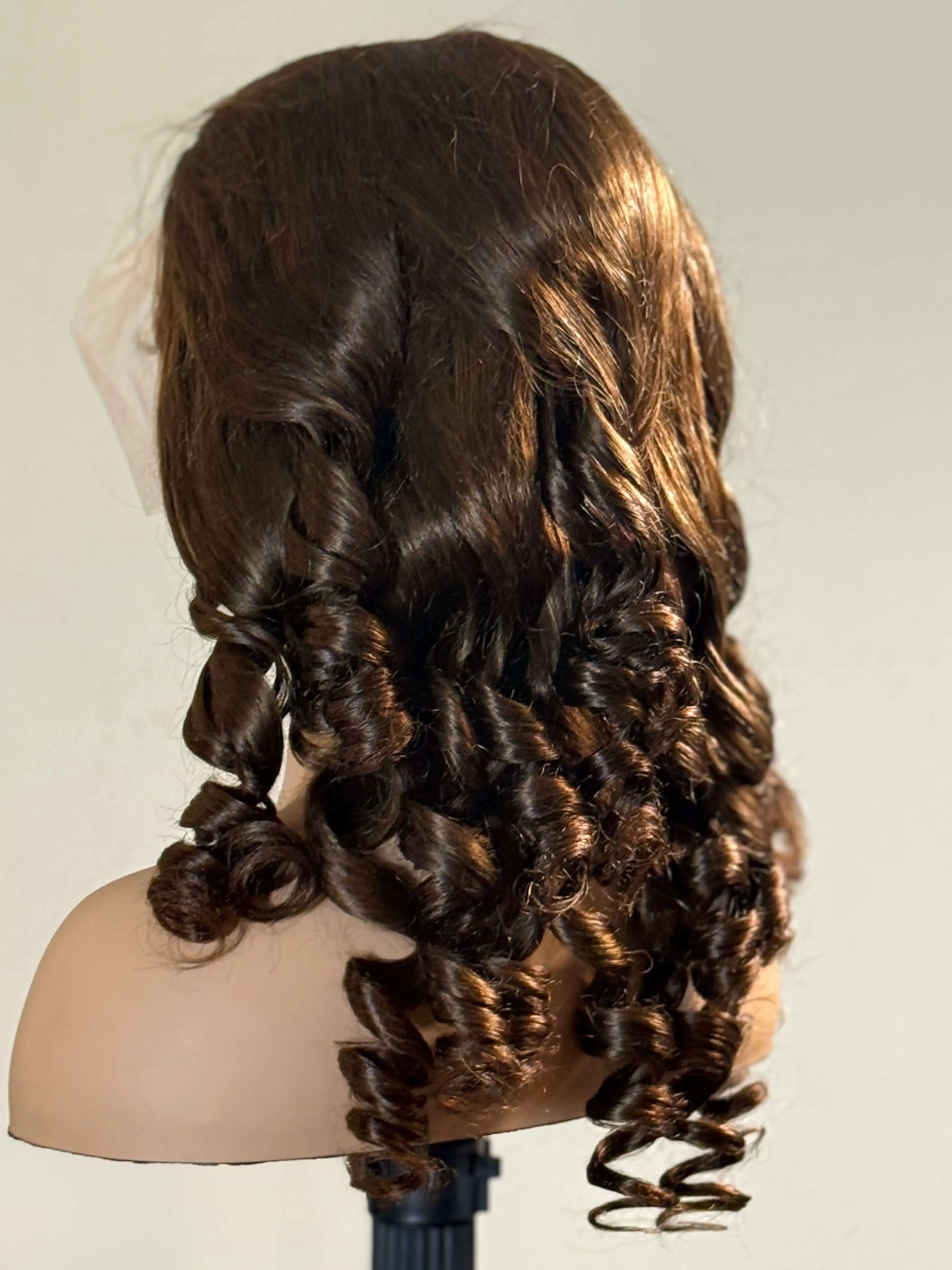 Brown Sugar Bounce – Loose Wave Lace Front Wig (Chocolate Brown) Crown'd Cuties