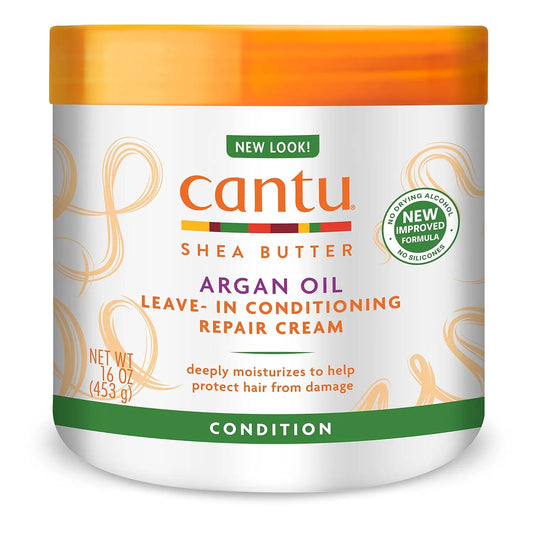 Cantu Leave-In Conditioning Repair Cream with Argan Oil, 16 oz VIP Extensions