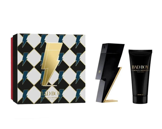 Carolina Herrera Bad Boy 2 Piece Gift Set For Men EDT