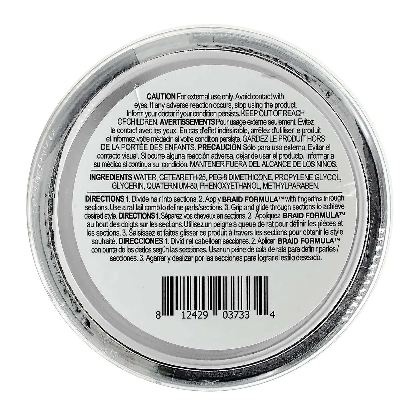 EBIN NEW YORK Braid Formula Conditioning Gel, Super Hold, 11oz VIP Extensions