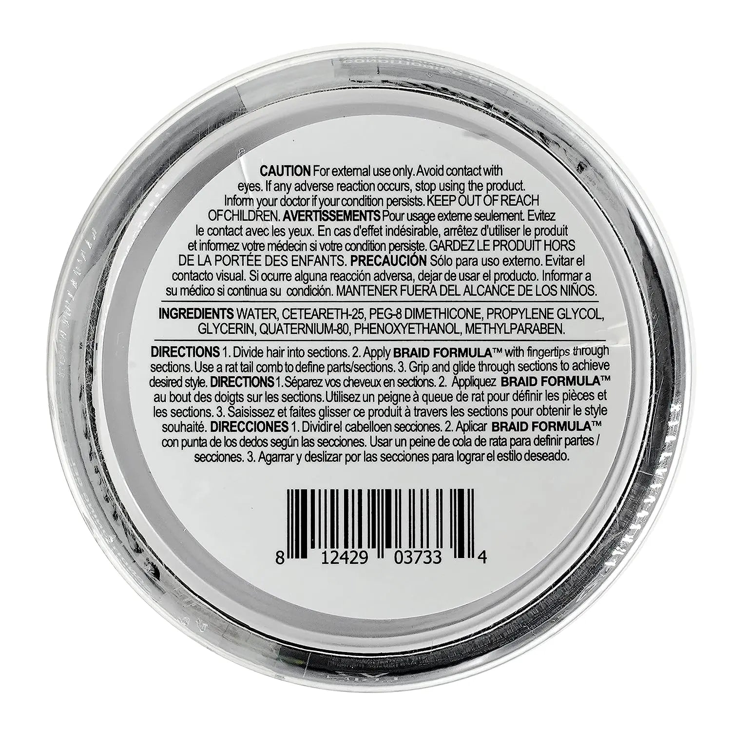 EBIN NEW YORK Braid Formula Conditioning Gel, Super Hold, 11oz VIP Extensions