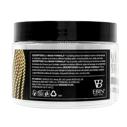 EBIN NEW YORK Braid Formula Conditioning Gel, Super Hold, 11oz VIP Extensions