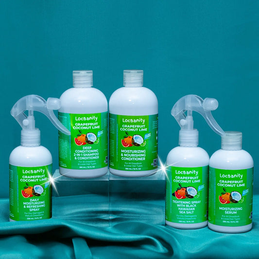 Grapefruit Coconut Lime Loccare Bundle Locsanity