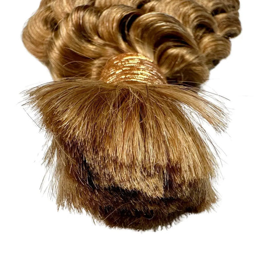 Honey Blonde Deep Wave 27 Bulk 100% Human Braiding Hair Private Label