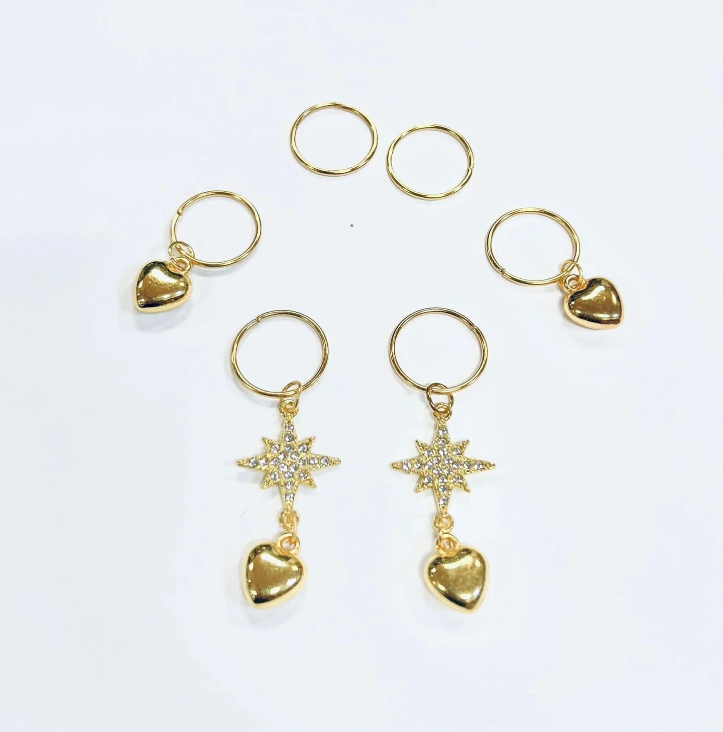 LQQKS HAIR BRAID RING & BRAID TUBE 4PCS/PACK VIP Extensions