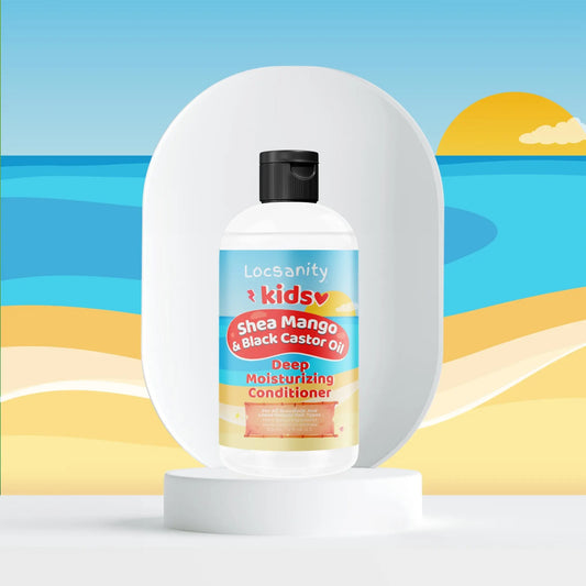 Locsanity Kids Shea Mango & Black Castor Oil Deep Moisturizing Conditioner Locsanity