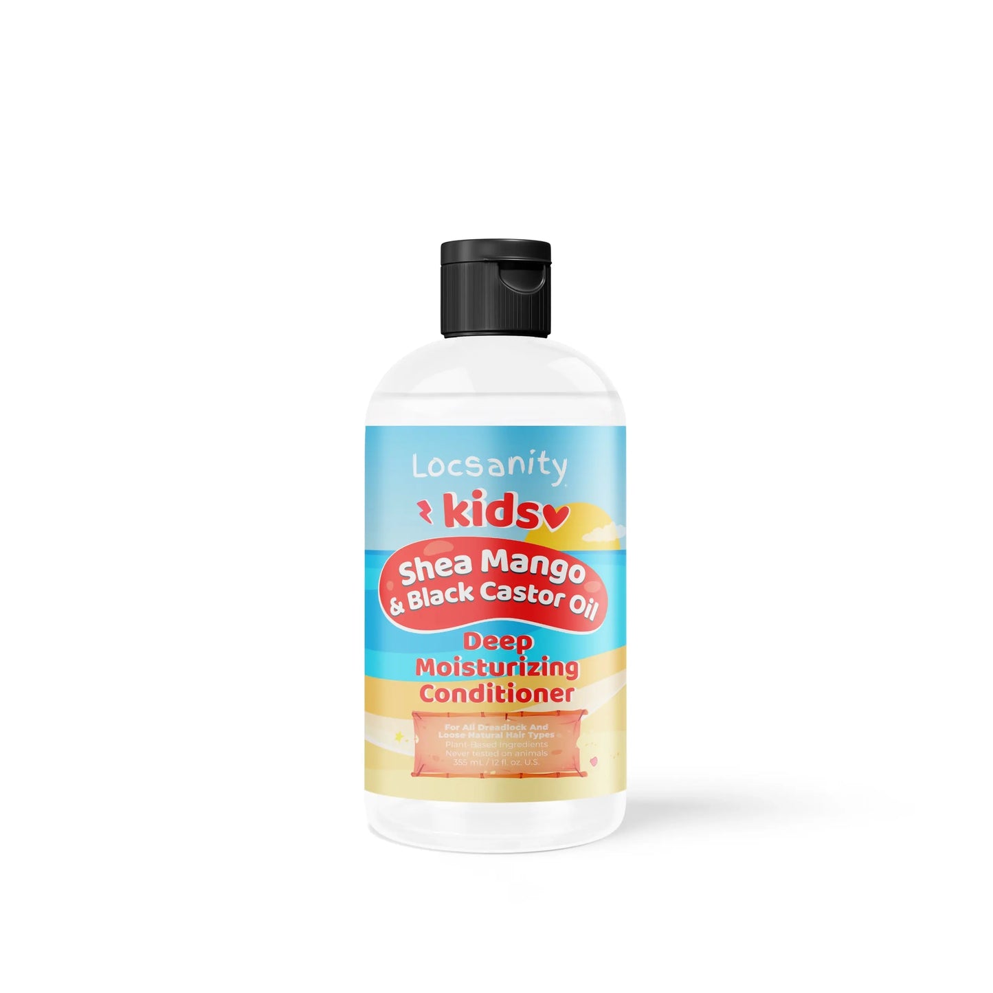 Locsanity Kids Shea Mango & Black Castor Oil Loccare/Haircare Bundle Locsanity