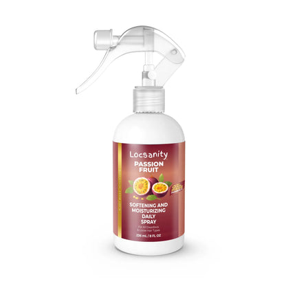 Locsanity Passion Fruit Softening and Moisturizing Daily Spray for Locs, Dreadlocks, Sisterlock, Microlock, Locs, Oil-Free Hair Scalp Moisturizer Locsanity