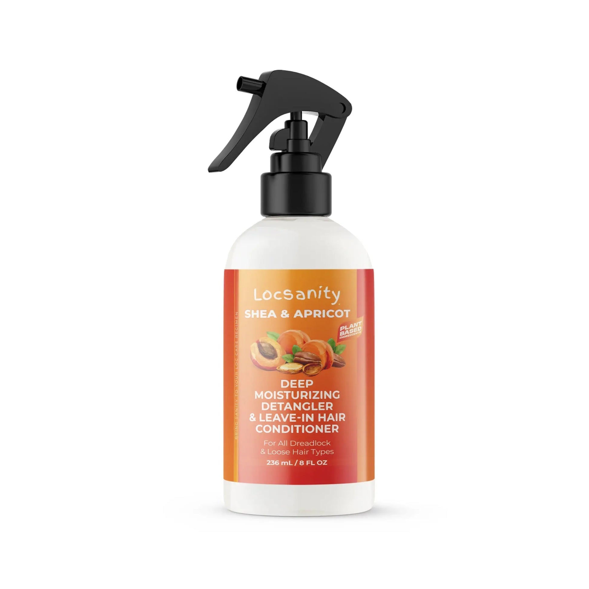 Locsanity Shea & Apricot Loose, Deep Moisturizing Detangler & Leave-In Conditioner Locsanity