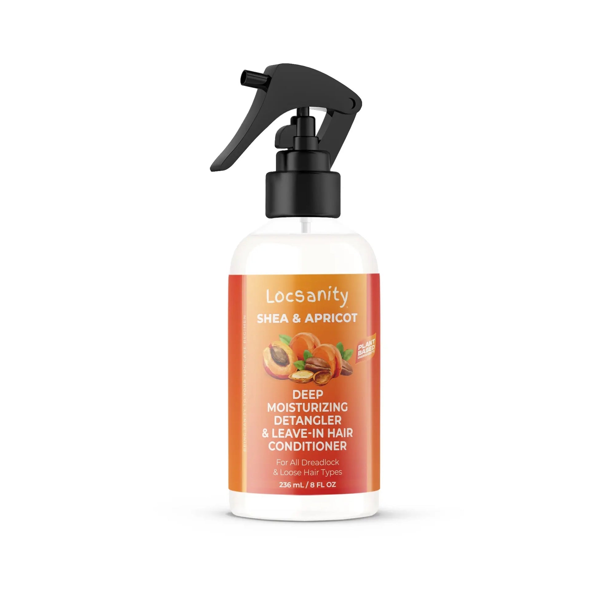 Locsanity Shea & Apricot Loose, Natural, Conditioning and Moisturizing Loose Natural Hair Care Bundle - Strength & Growth Formula Locsanity