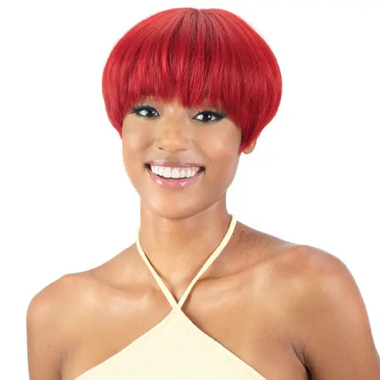 Mayde Beauty Human Hair Blend Mocha Wig - BONBON JAHB BEAUTY SUPPLY