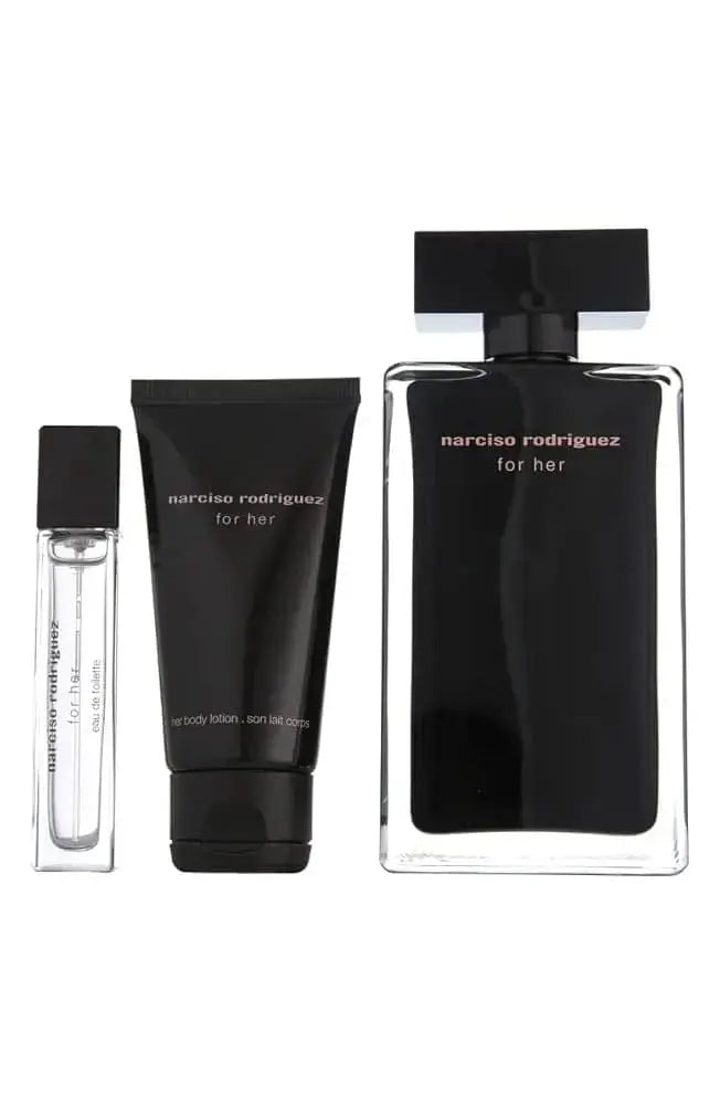 Narciso Rodriguez For Her 3Pcs EDT Spray for Women – Elegant Scent perfumesandrea