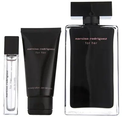Narciso Rodriguez For Her Eau De Toilette (3pc Gift Set)