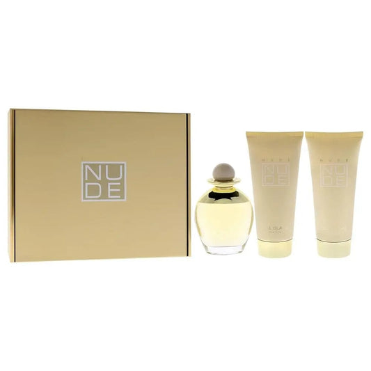 Nude By Bill Blass For Women 3Pcs Set EDP Spray