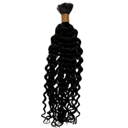 Ocean Wave Bulk 100% Human Braiding Hair Private Label